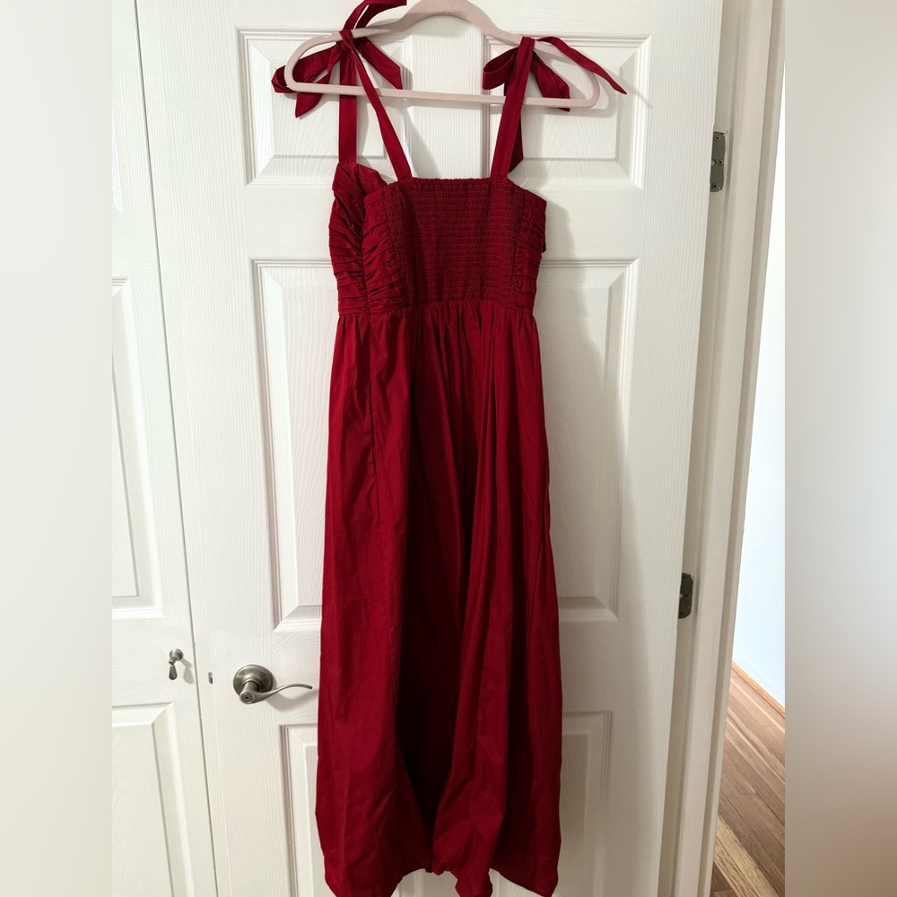 Emerson Tie Midi Dress - Picture 4 of 4